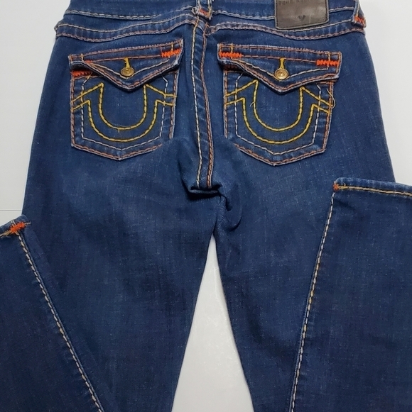 True Religion Halle Mid Rise Super Skinny Jeans Size 27 - Picture 3 of 12